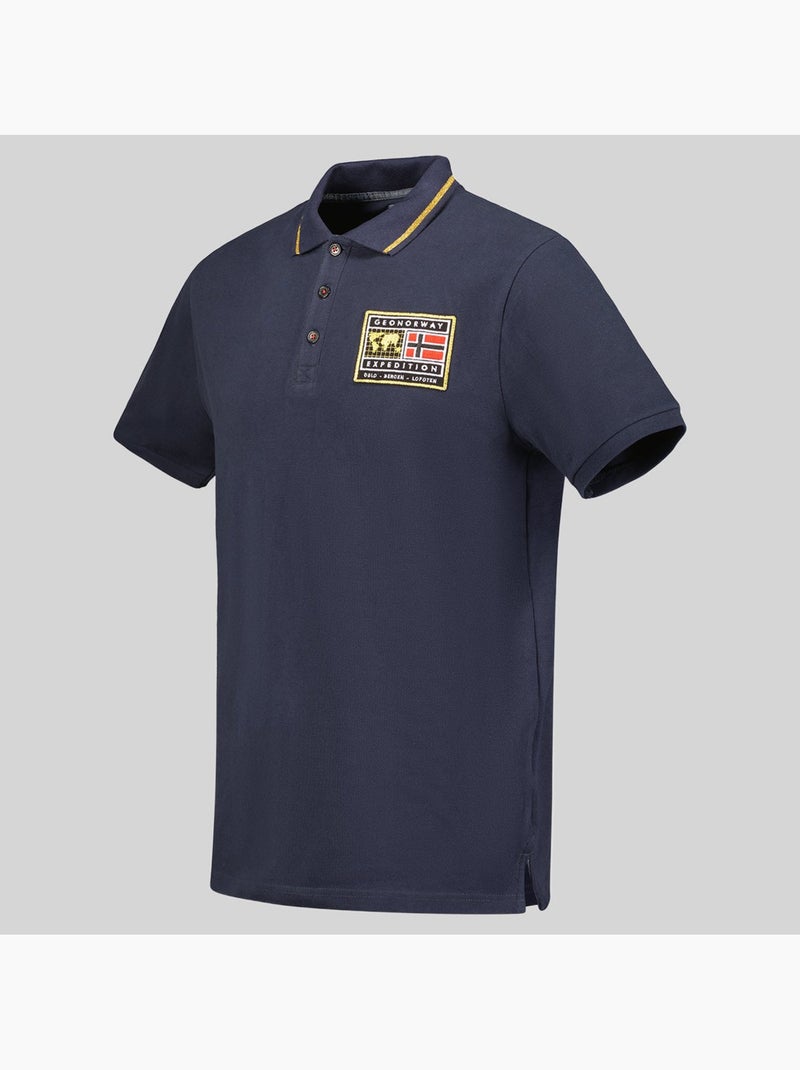 Polo karite – geographical norway Azul-marinho - Kiabi