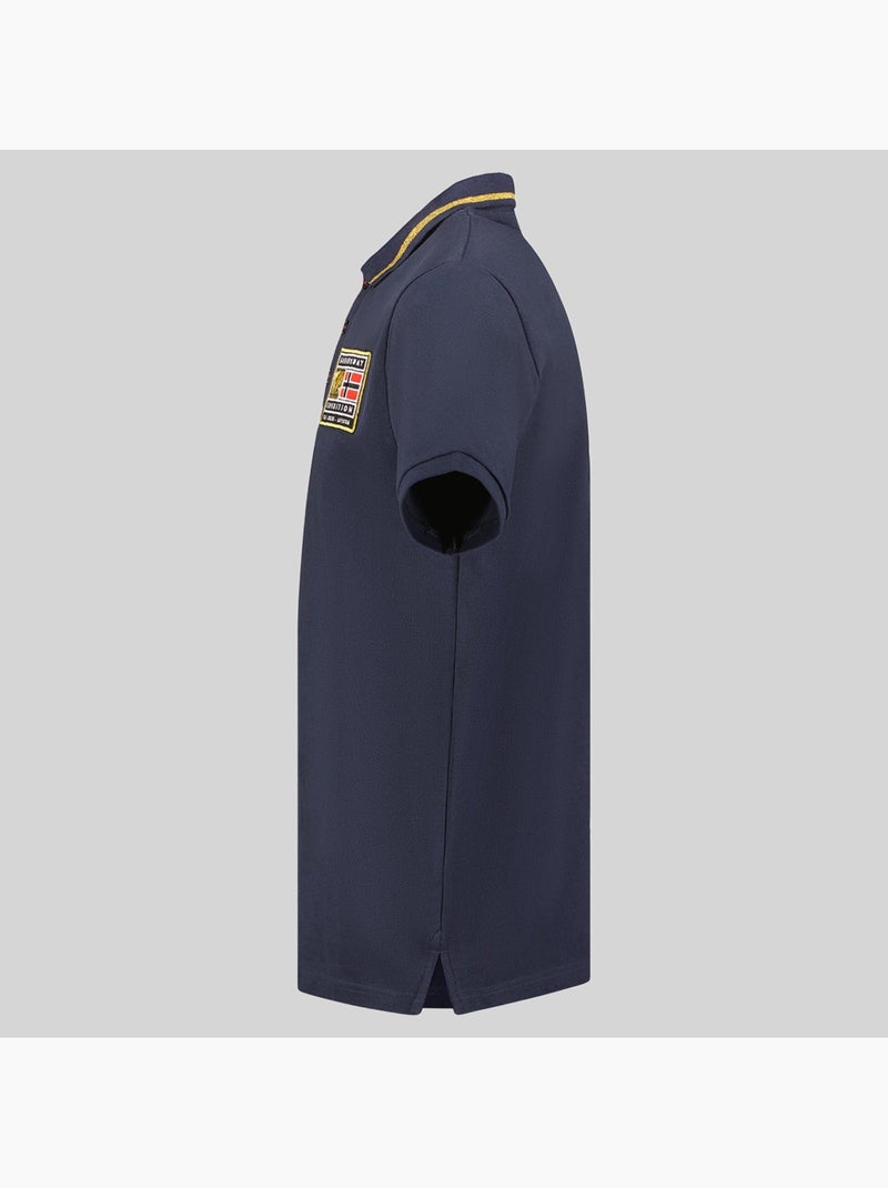 Polo karite – geographical norway Azul-marinho - Kiabi