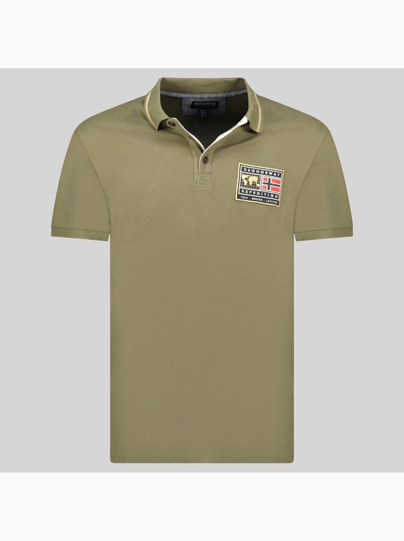 Polo karite – geographical norway Cáqui - Kiabi