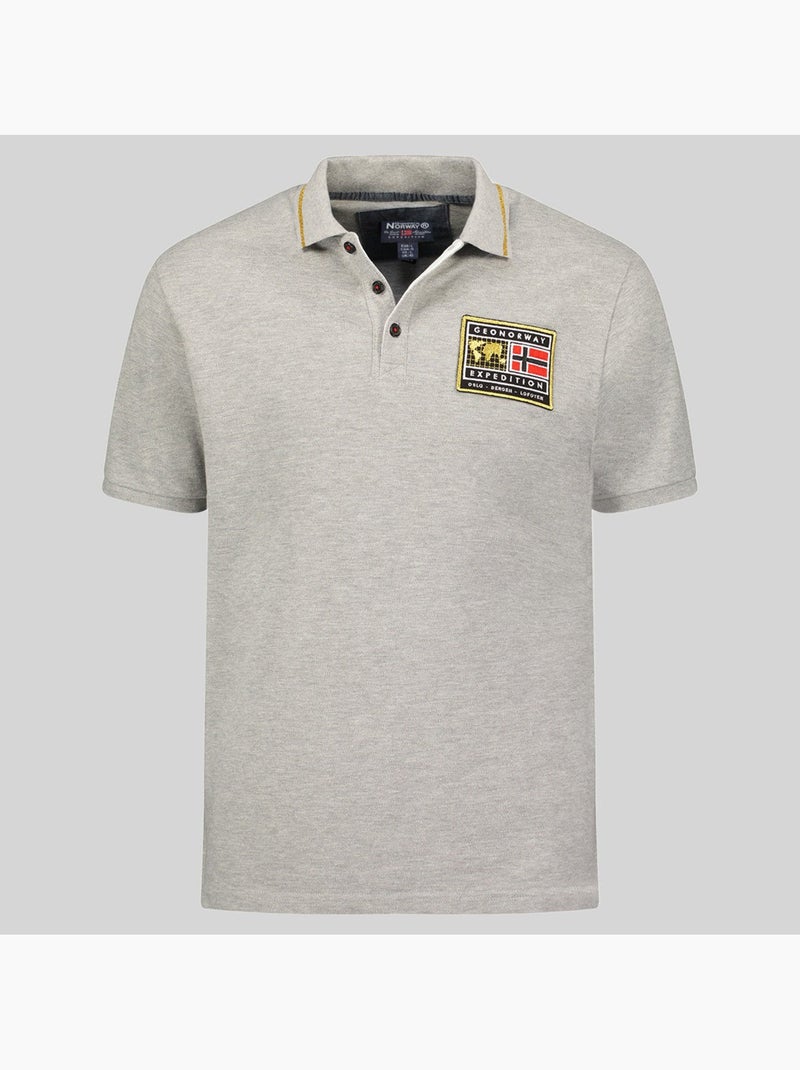 Polo karite – geographical norway Cinza claro - Kiabi