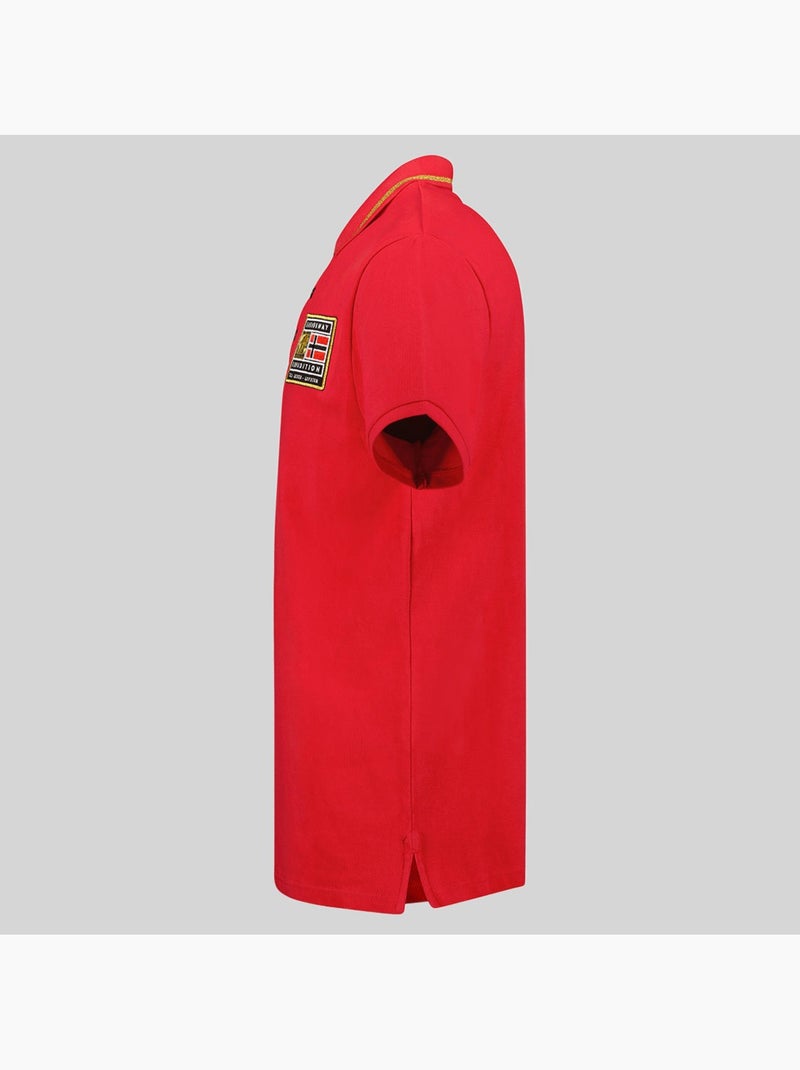 Polo karite – geographical norway Vermelho - Kiabi