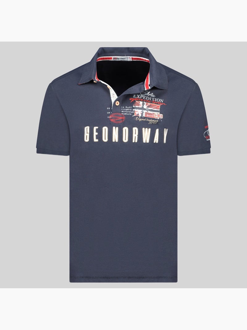 Polo kason – geographical norway Azul-marinho - Kiabi