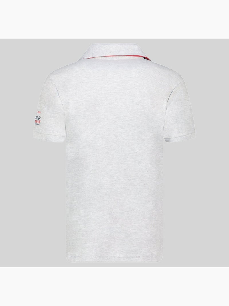 Polo kason – geographical norway Cinza claro - Kiabi