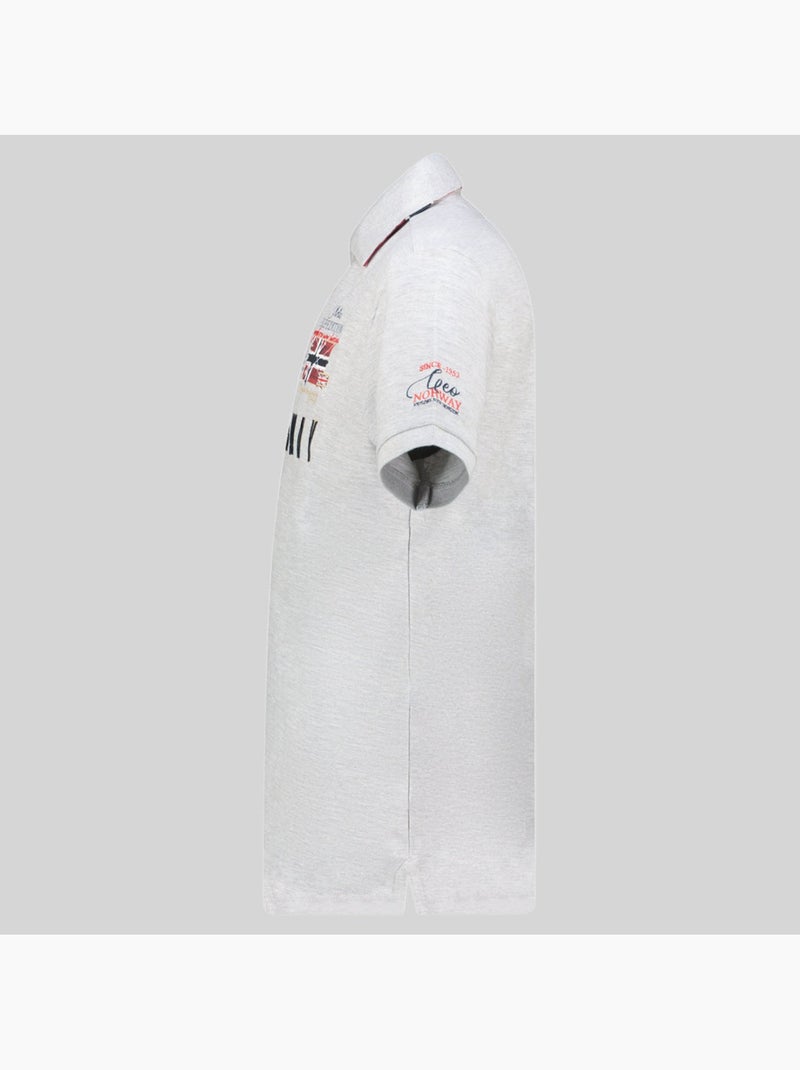Polo kason – geographical norway Cinza claro - Kiabi