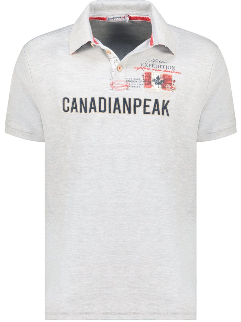 Polo kasoneak – canadian peak Cinza claro - Kiabi