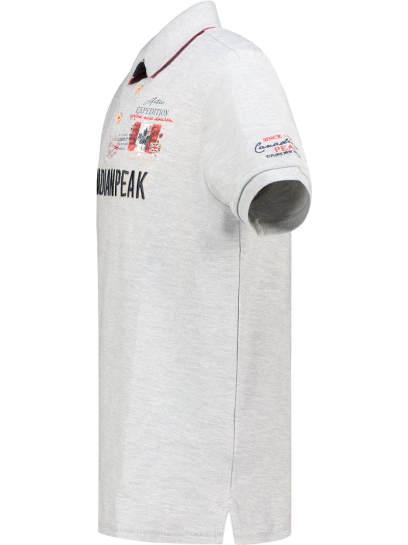 Polo kasoneak – canadian peak Cinza claro - Kiabi