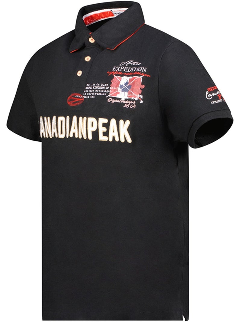 Polo kasoneak – canadian peak Preto - Kiabi
