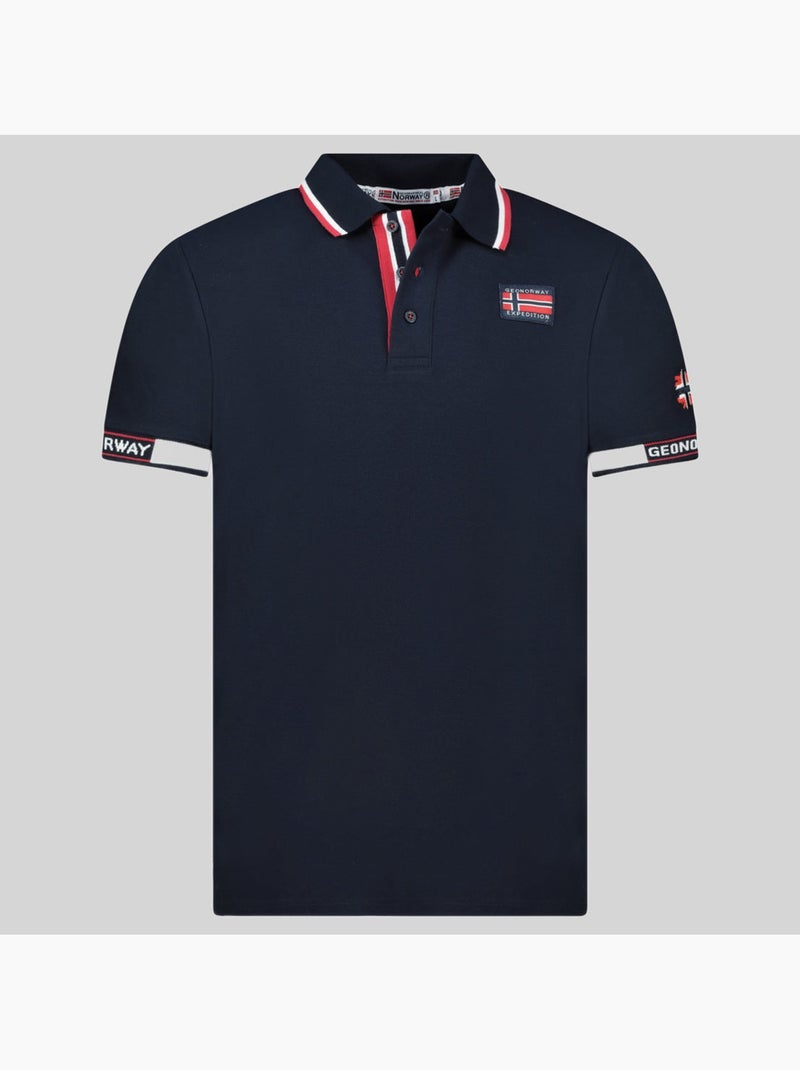 Polo kauge – geographical norway Azul-marinho - Kiabi
