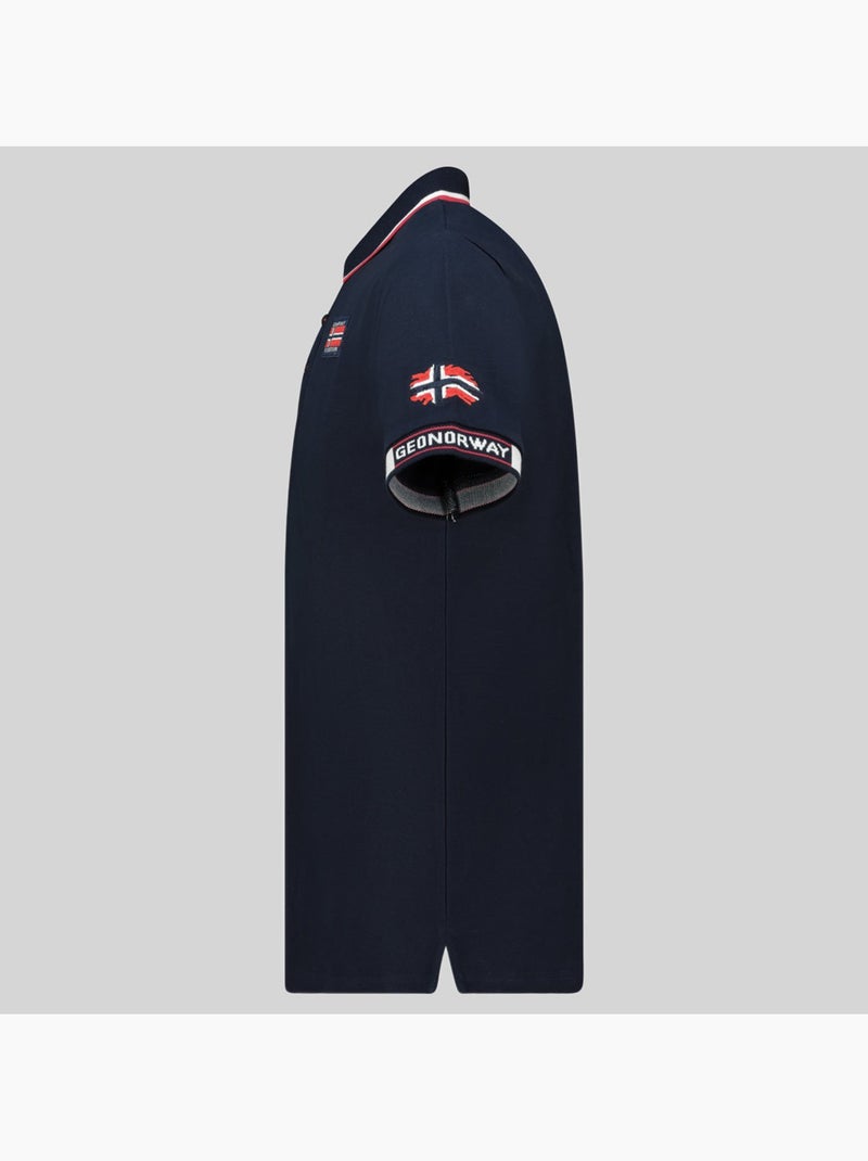 Polo kauge – geographical norway Azul-marinho - Kiabi