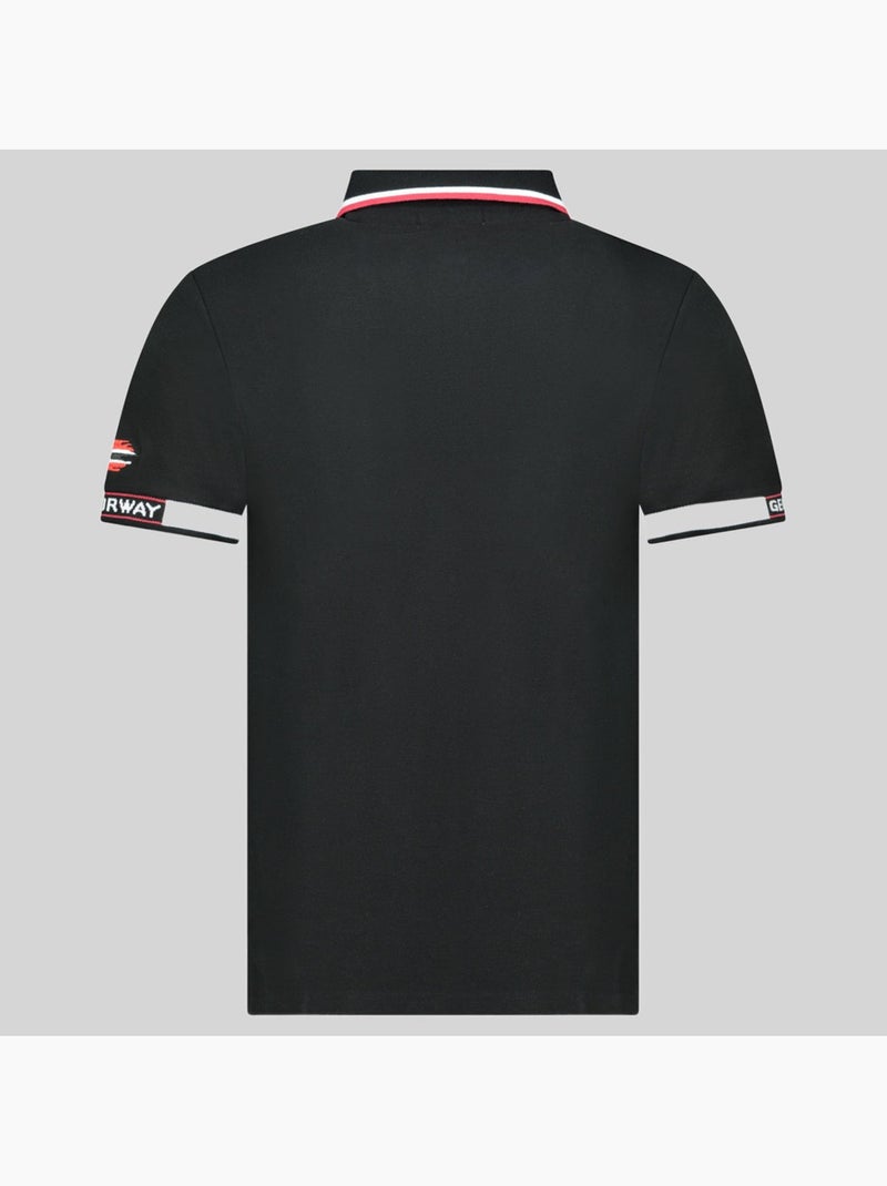 Polo kauge – geographical norway Preto - Kiabi