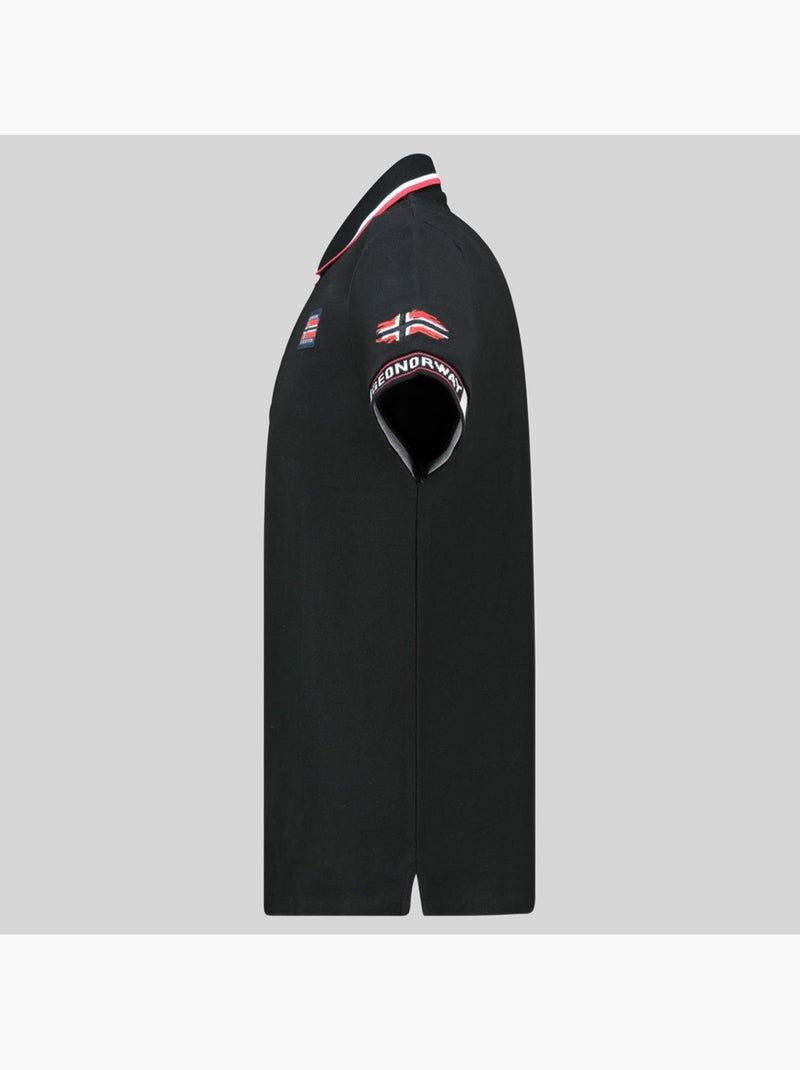 Polo kauge – geographical norway Preto - Kiabi