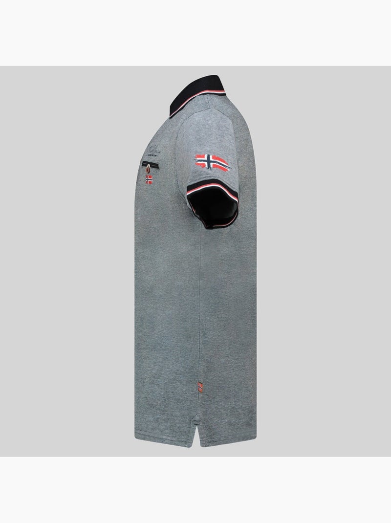 Polo kblended – geographical norway Preto - Kiabi