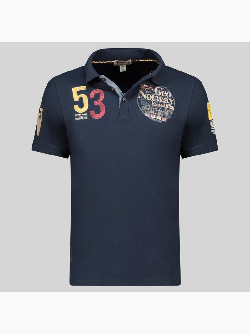Polo kelan – geographical norway Azul-marinho - Kiabi