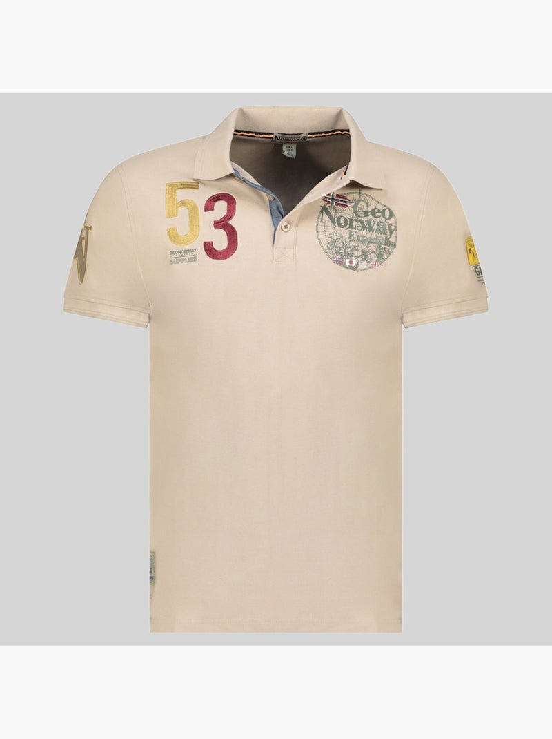Polo kelan – geographical norway Bege - Kiabi