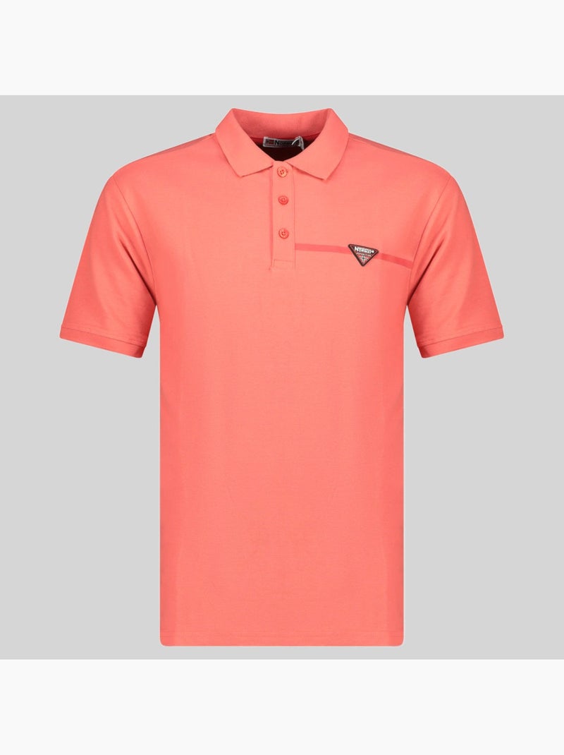Polo kelif – geographical norway Coral - Kiabi