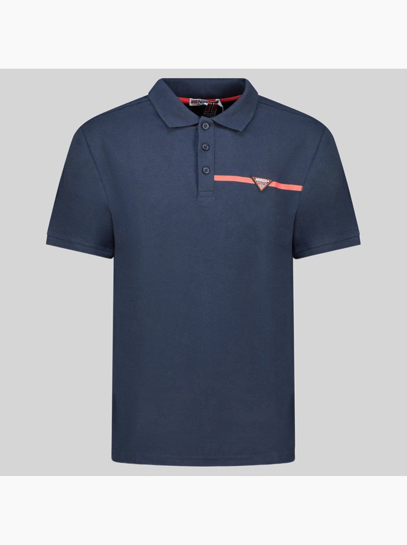 Polo kelif – geographical norway Preto - Kiabi