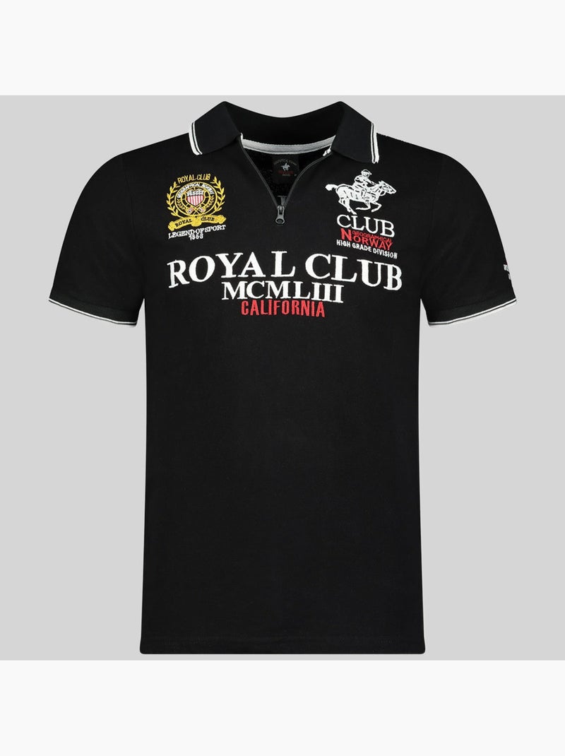 Polo keratine – geographical norway Preto - Kiabi
