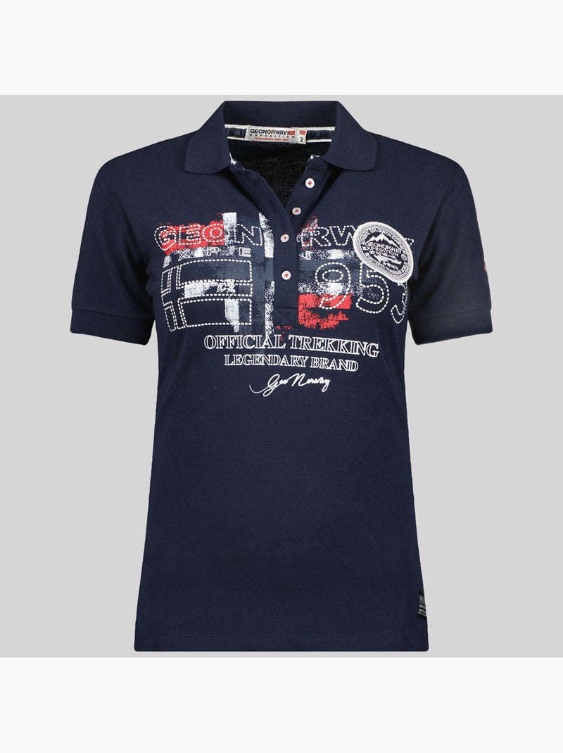 Polo kerry – geographical norway Azul-marinho - Kiabi