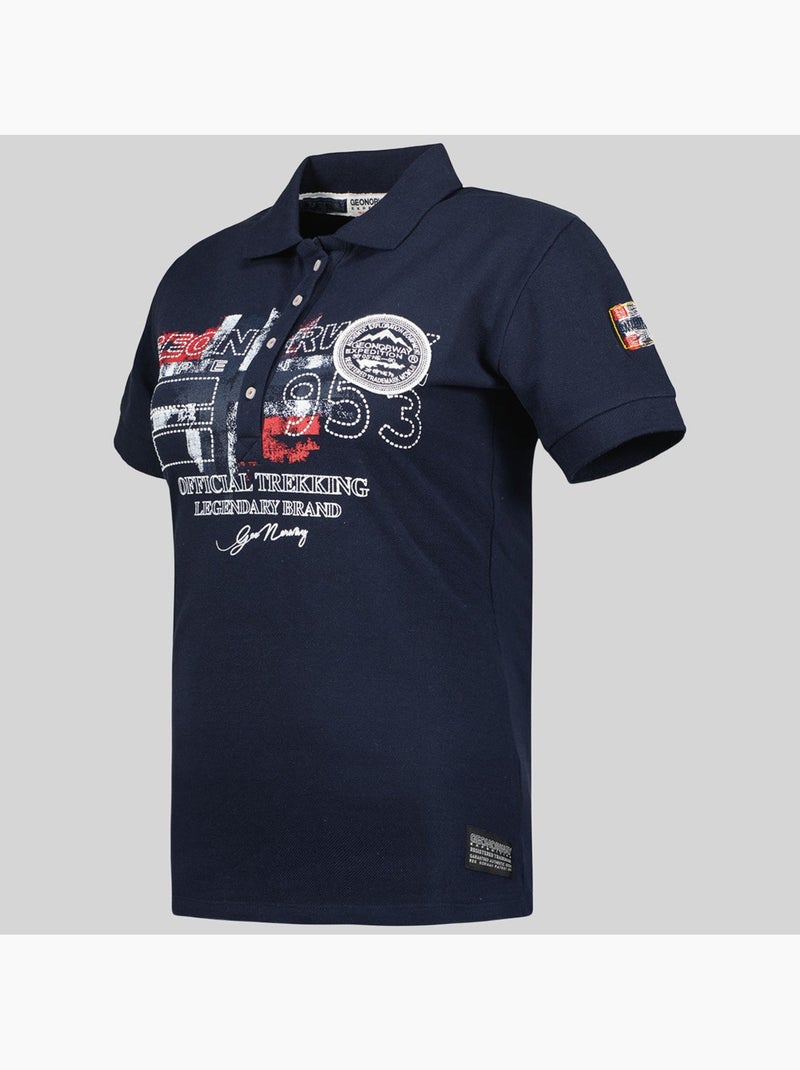 Polo kerry – geographical norway Azul-marinho - Kiabi