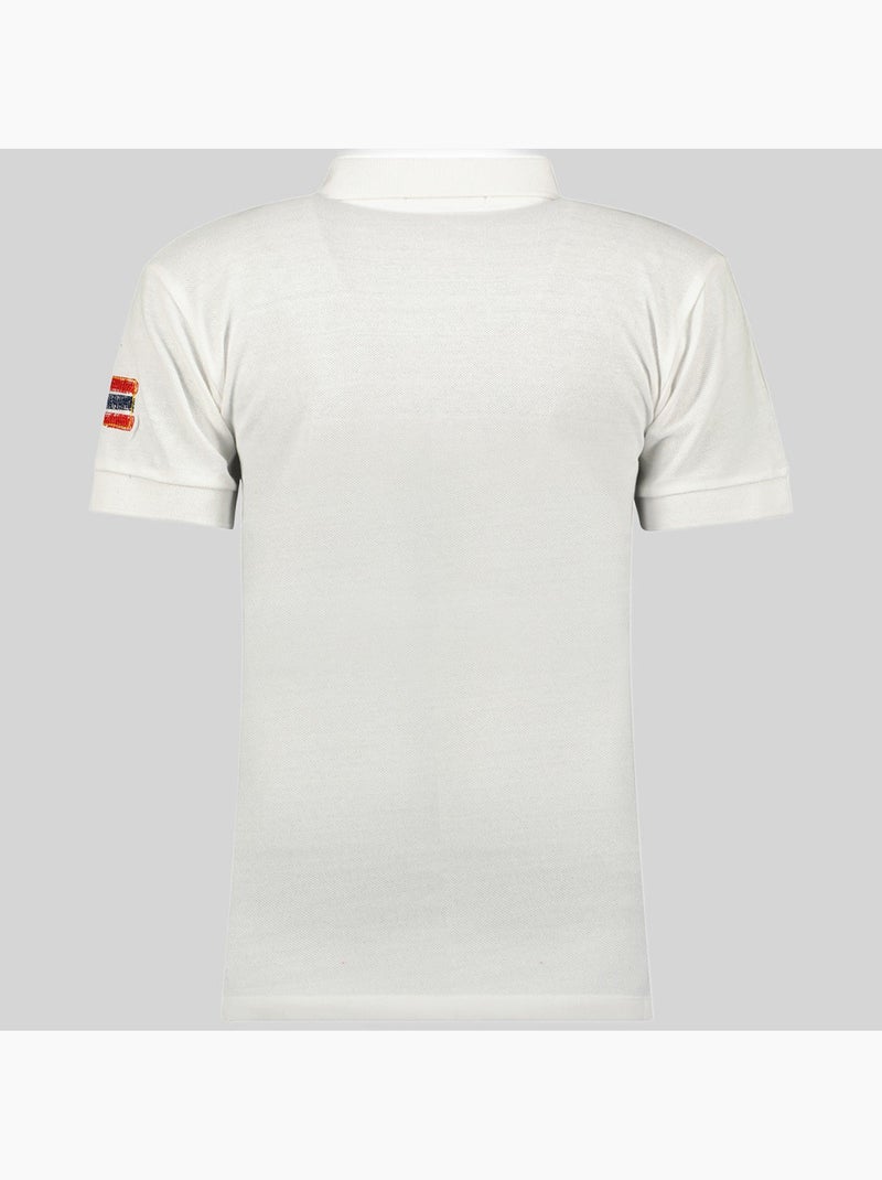 Polo kerry – geographical norway Branco - Kiabi