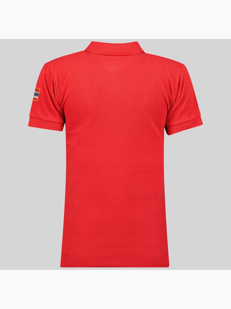 Polo kerry – geographical norway Vermelho - Kiabi