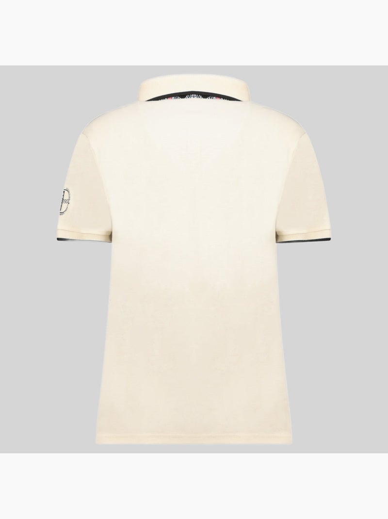 Polo kesley – geographical norway Creme - Kiabi