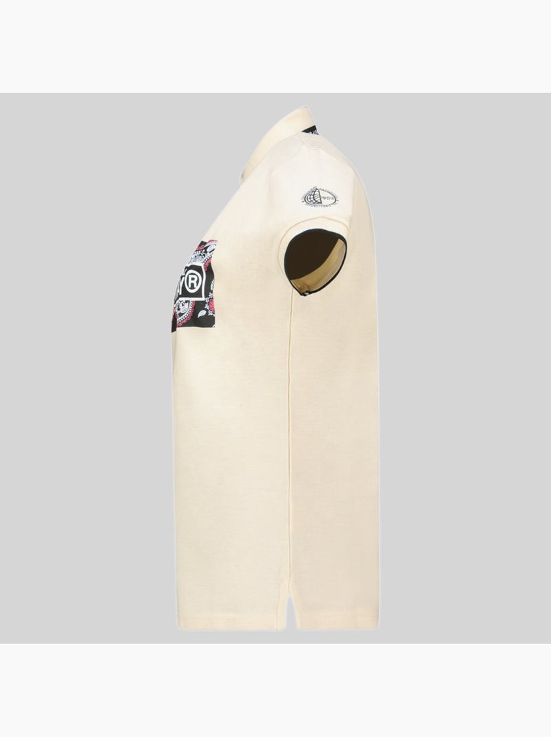 Polo kesley – geographical norway Creme - Kiabi