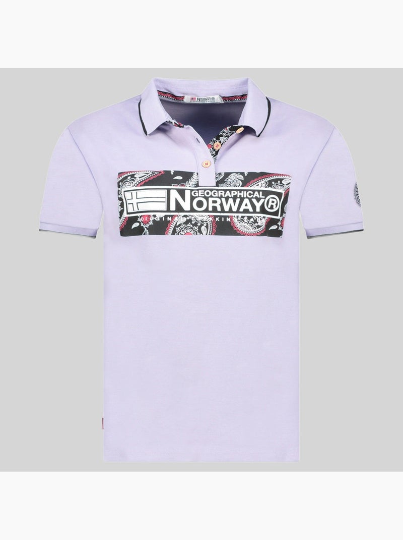 Polo kesley – geographical norway Malva lilás - Kiabi
