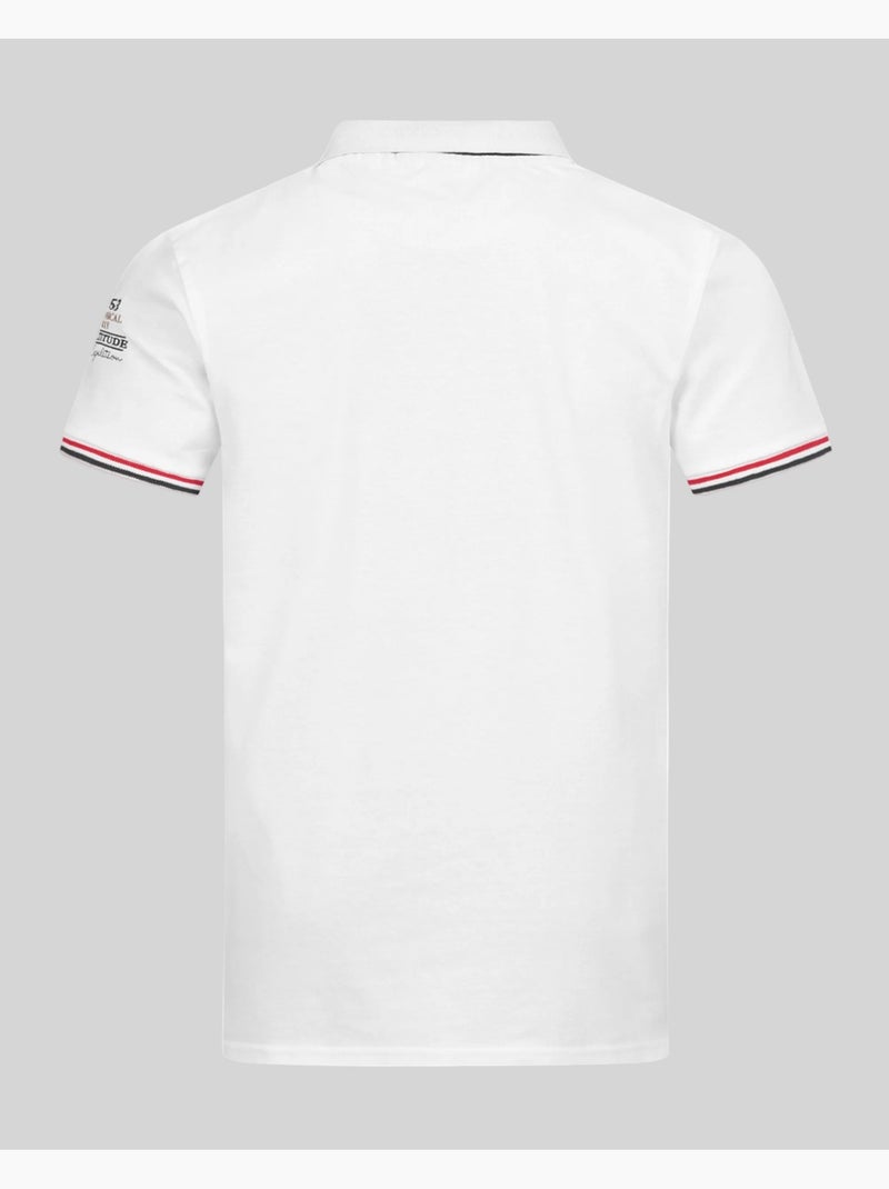 Polo kidney – geographical norway Branco - Kiabi