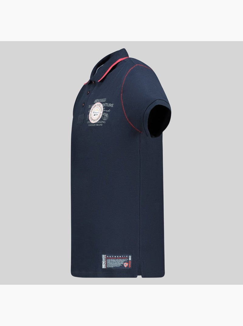 Polo kilsvik – geographical norway Azul-marinho - Kiabi