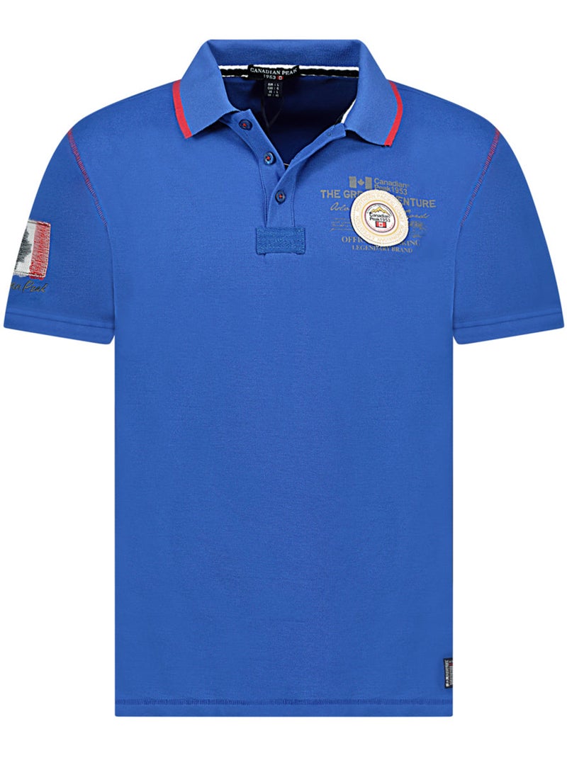 Polo kilsvikeak – canadian peak Azul-real - Kiabi
