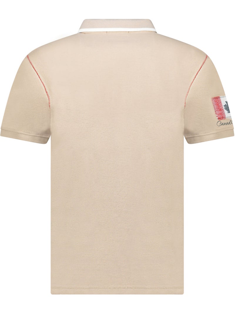 Polo kilsvikeak – canadian peak Bege - Kiabi
