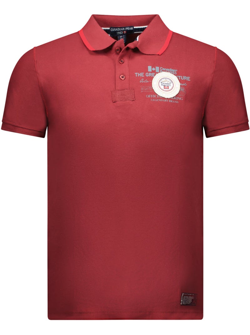Polo kilsvikeak – canadian peak Bordô - Kiabi