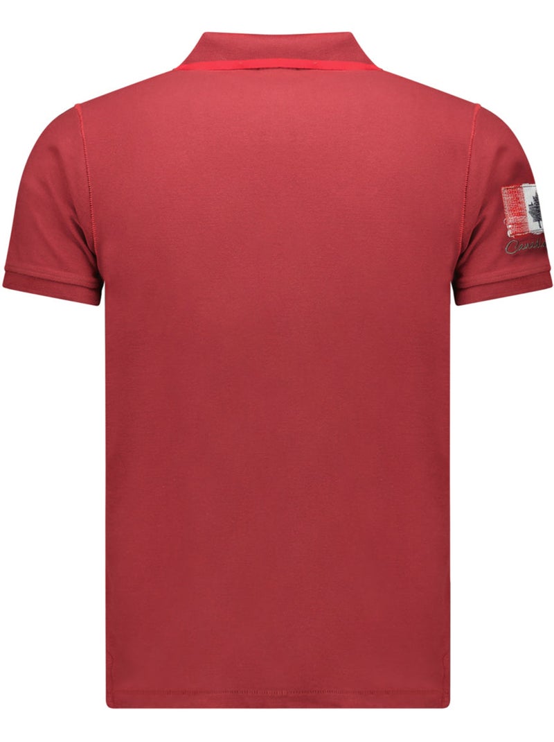 Polo kilsvikeak – canadian peak Bordô - Kiabi