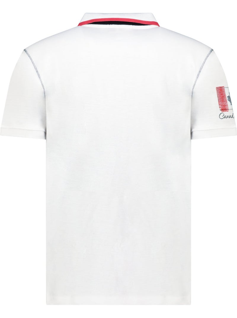 Polo kilsvikeak – canadian peak Branco - Kiabi