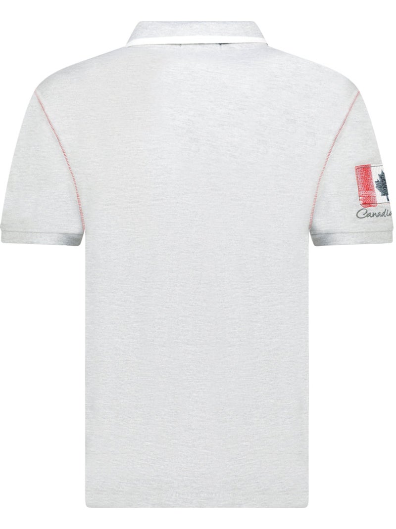 Polo kilsvikeak – canadian peak Cinza claro - Kiabi