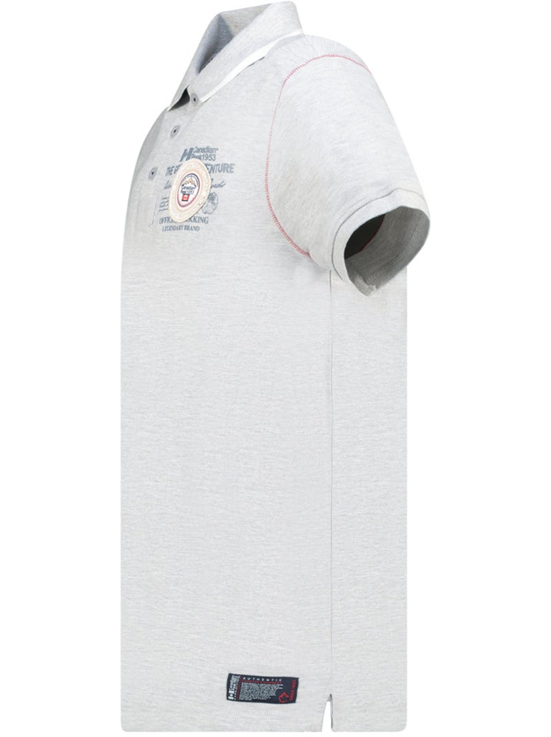 Polo kilsvikeak – canadian peak Cinza claro - Kiabi