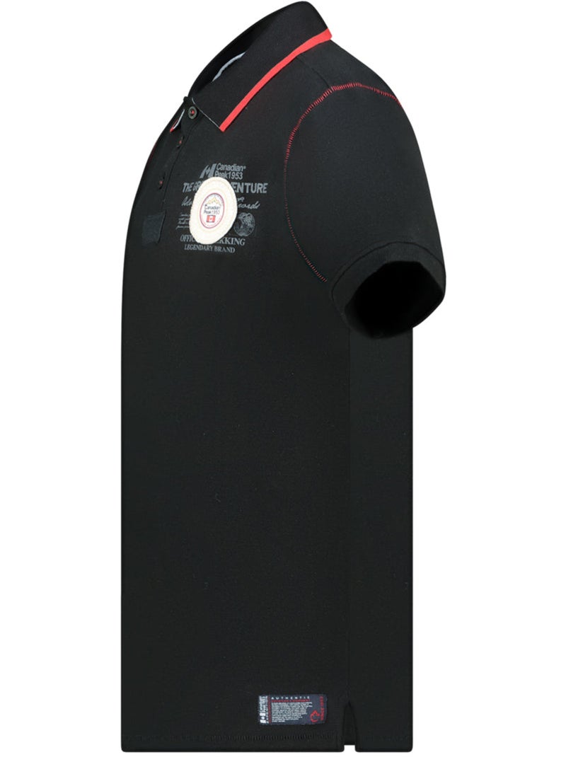 Polo kilsvikeak – canadian peak Preto - Kiabi