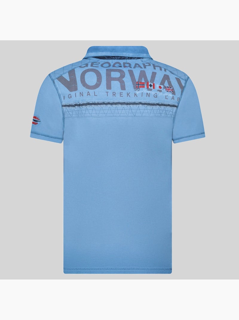 Polo kimac – geographical norway Azul - Kiabi