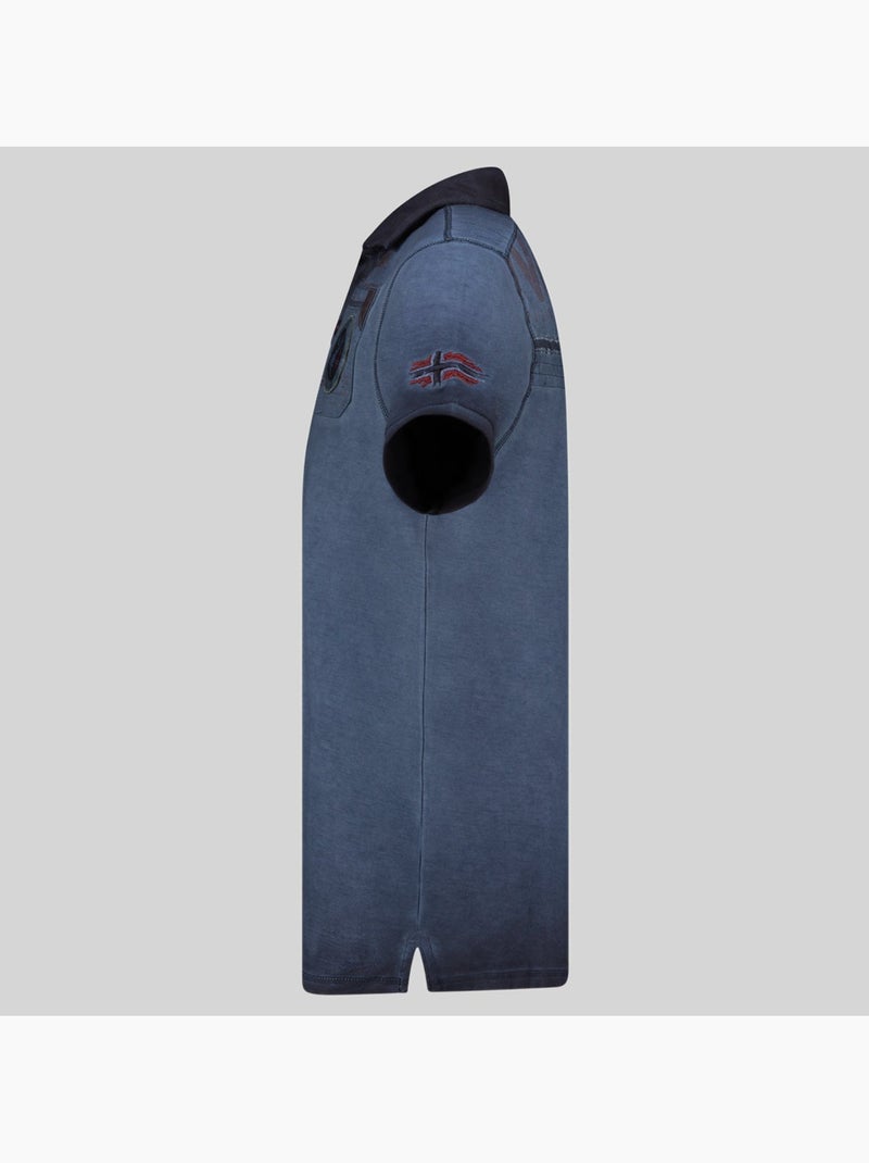 Polo kimac – geographical norway Azul-marinho - Kiabi