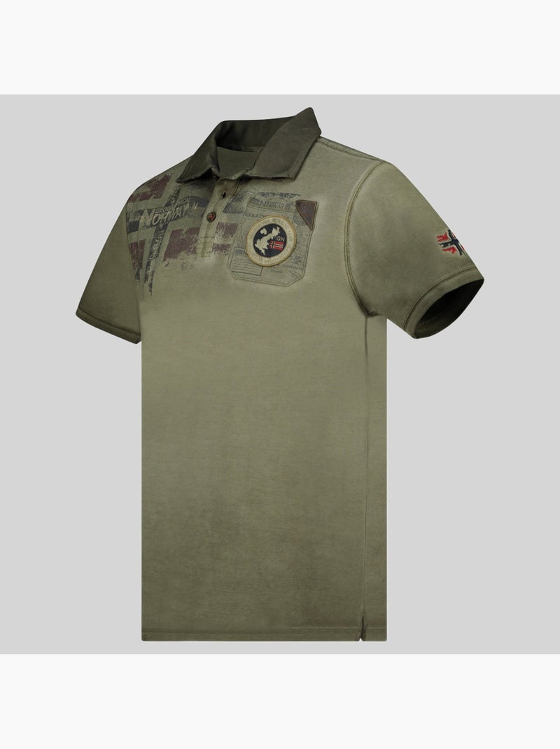 Polo kimac – geographical norway Cáqui - Kiabi