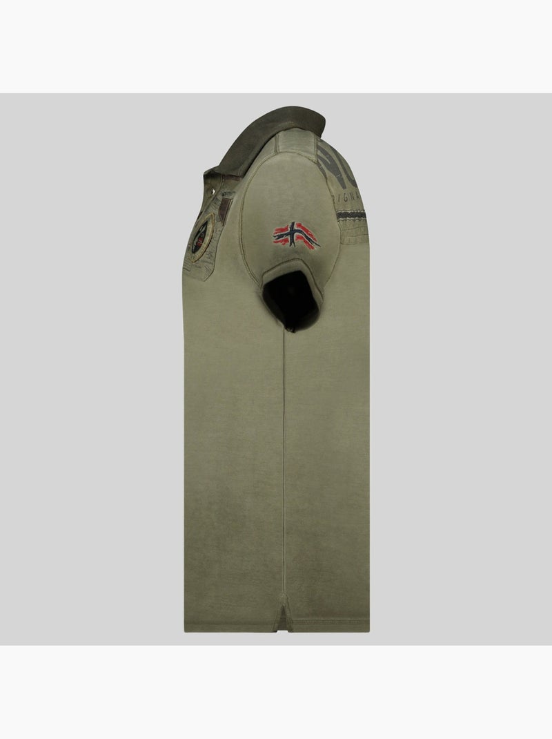 Polo kimac – geographical norway Cáqui - Kiabi