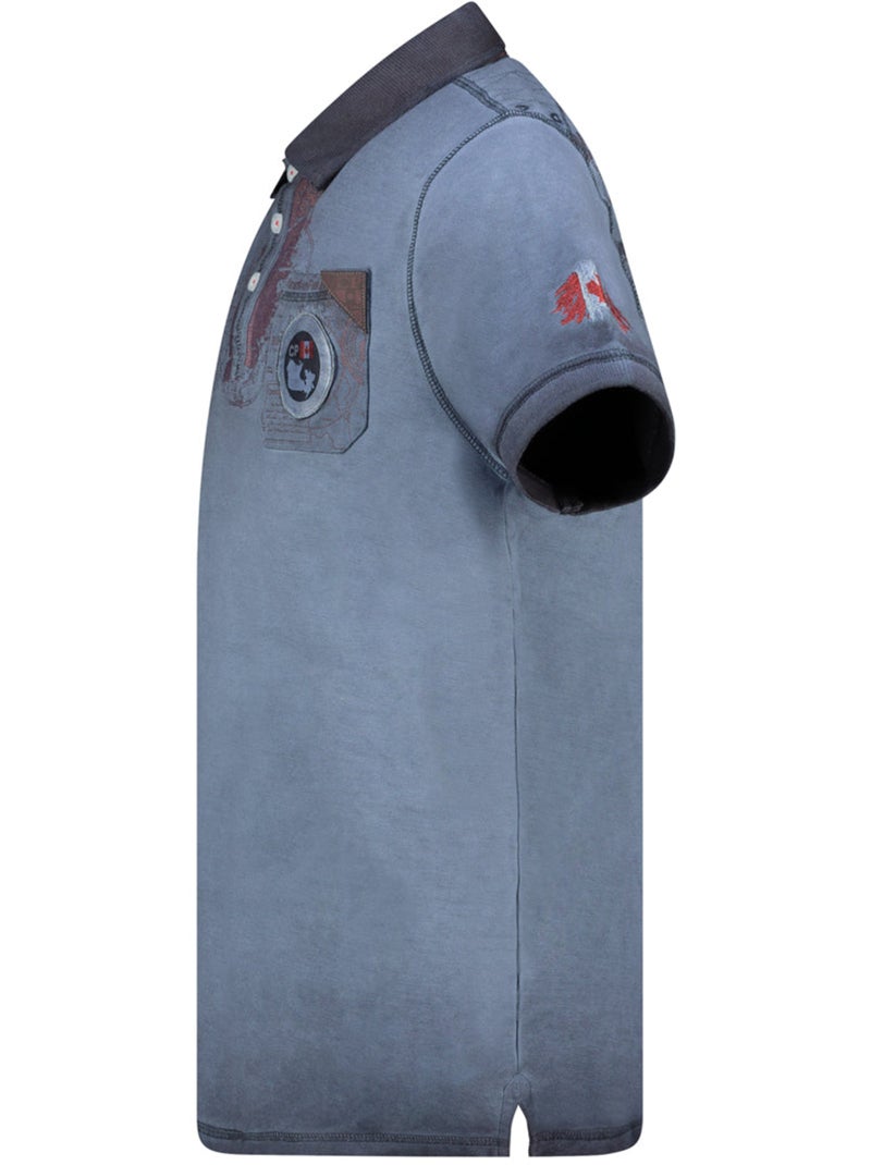 Polo kimaceak – canadian peak Azul-marinho - Kiabi