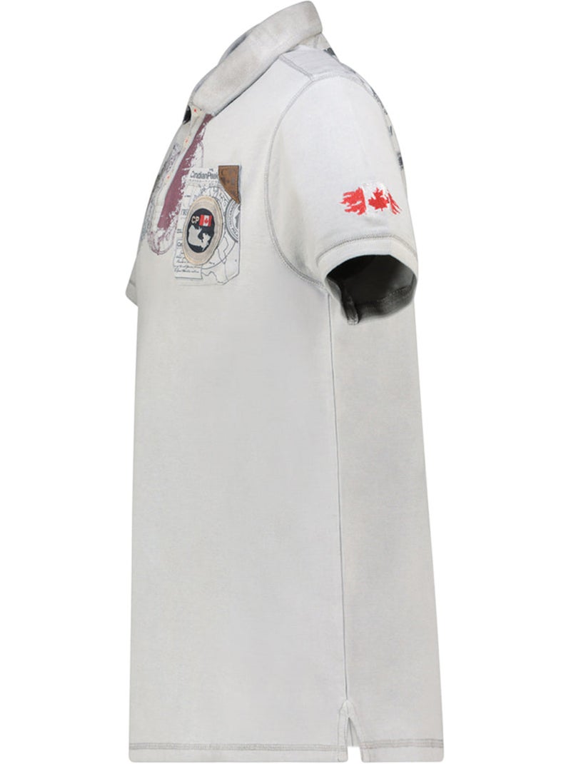Polo kimaceak – canadian peak Cinza claro - Kiabi