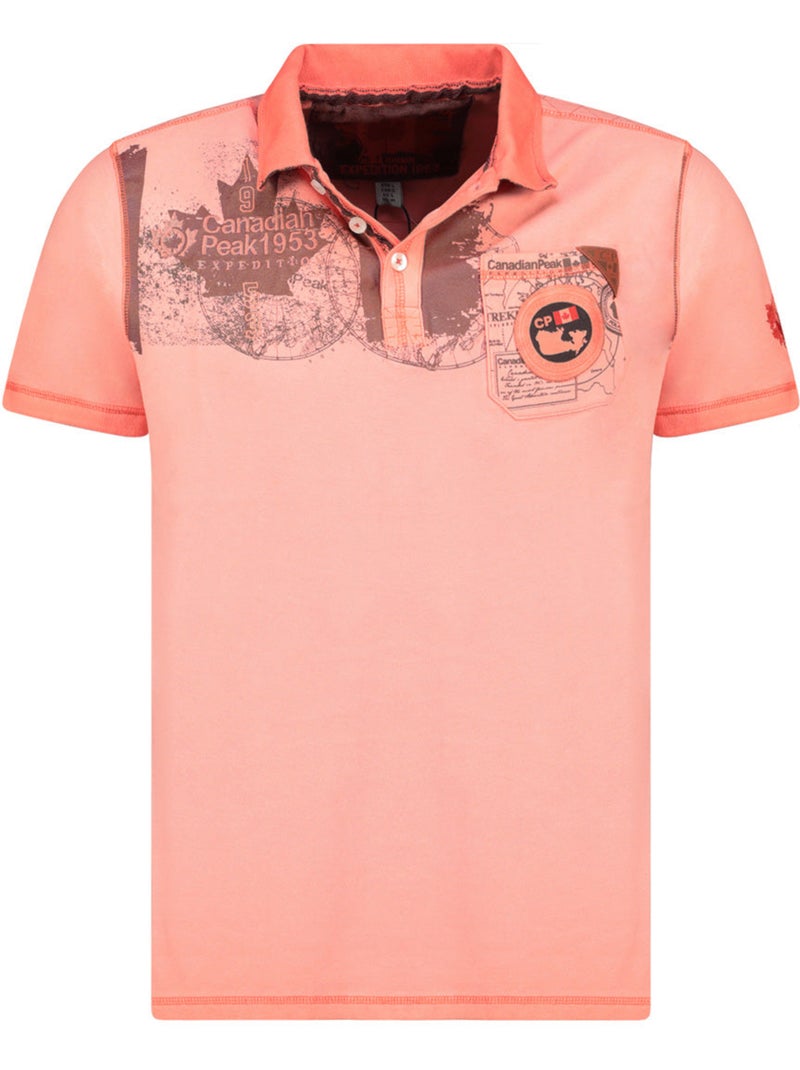 Polo kimaceak – canadian peak Coral - Kiabi