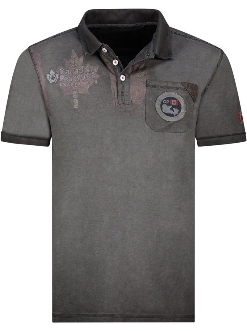 Polo kimaceak – canadian peak Preto - Kiabi