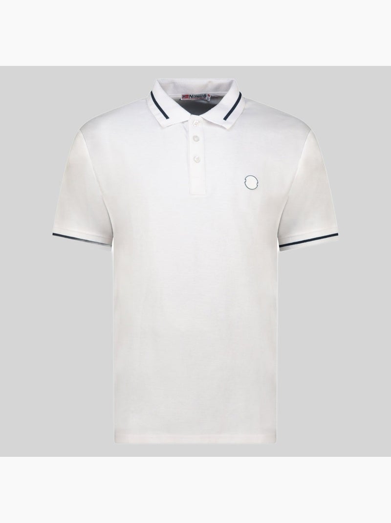 Polo klerio – geographical norway Branco - Kiabi