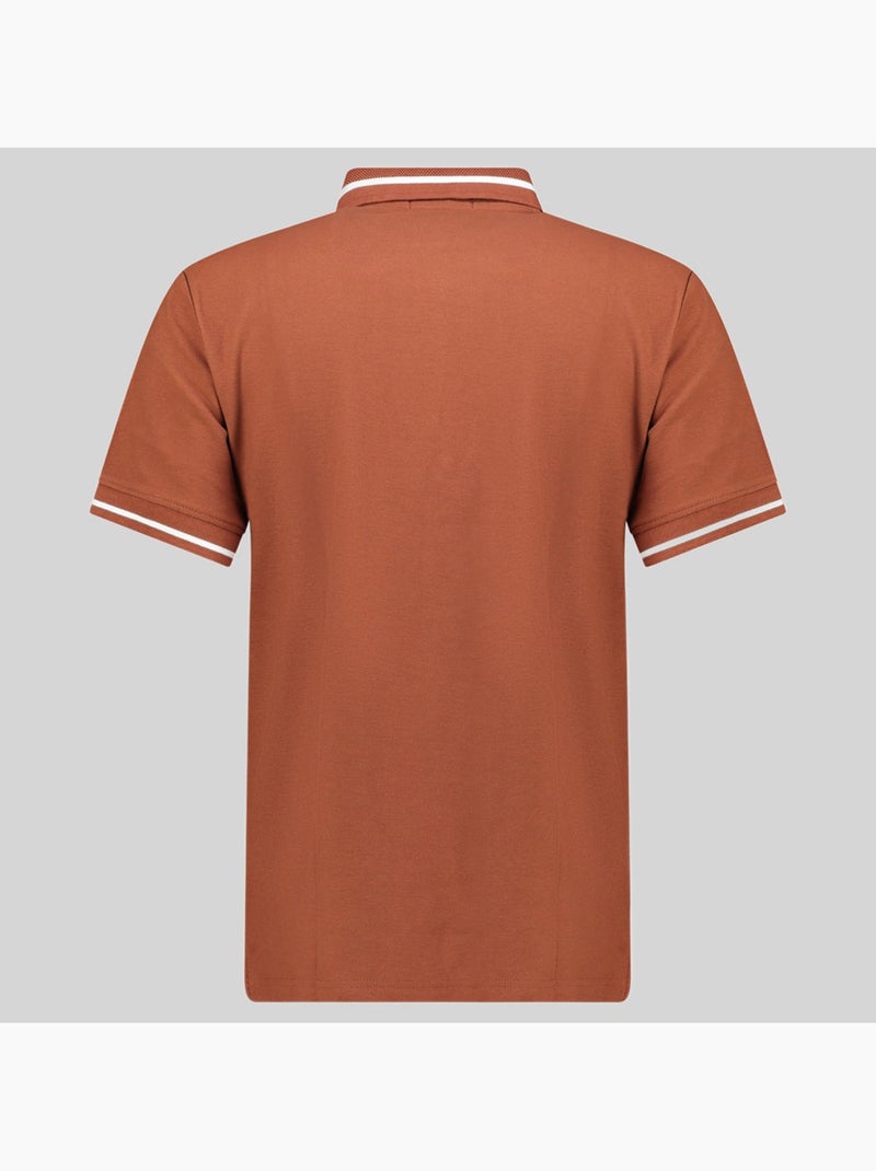 Polo klerio – geographical norway Vermelho tijolo - Kiabi