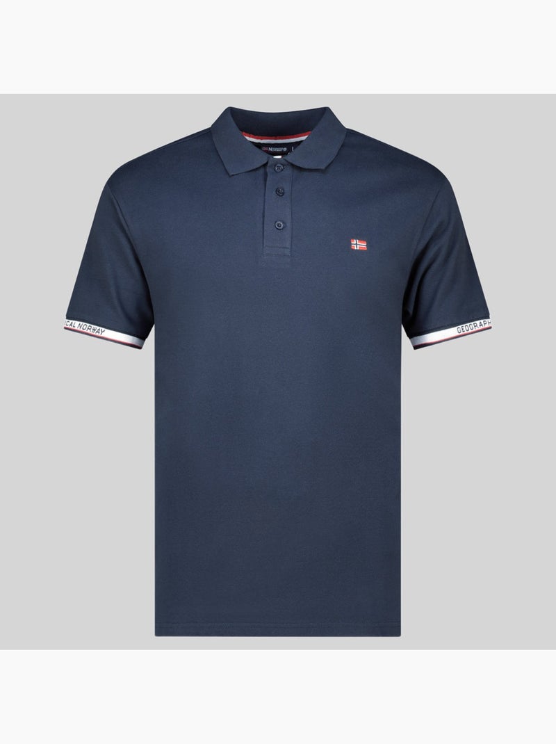 Polo koliar – geographical norway Azul-marinho - Kiabi