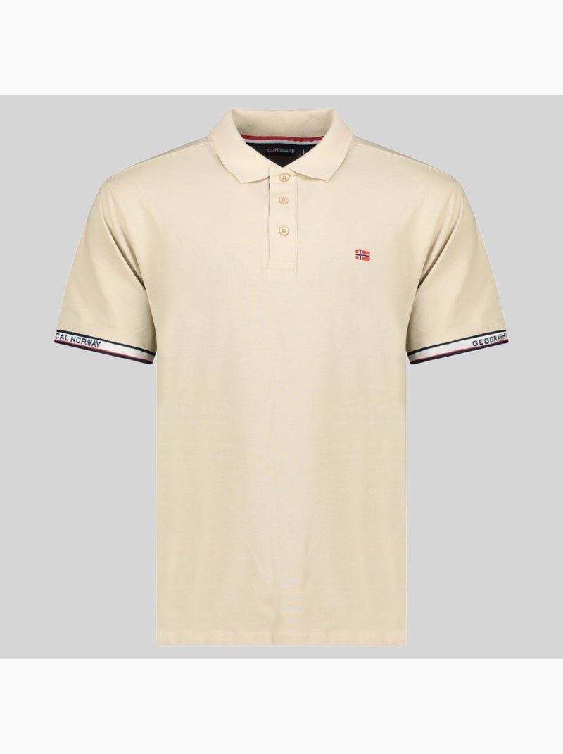 Polo koliar – geographical norway Branco sujo - Kiabi